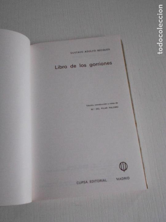 Libros de segunda mano: LIBRO DE LOS GORRIONES - Foto 2