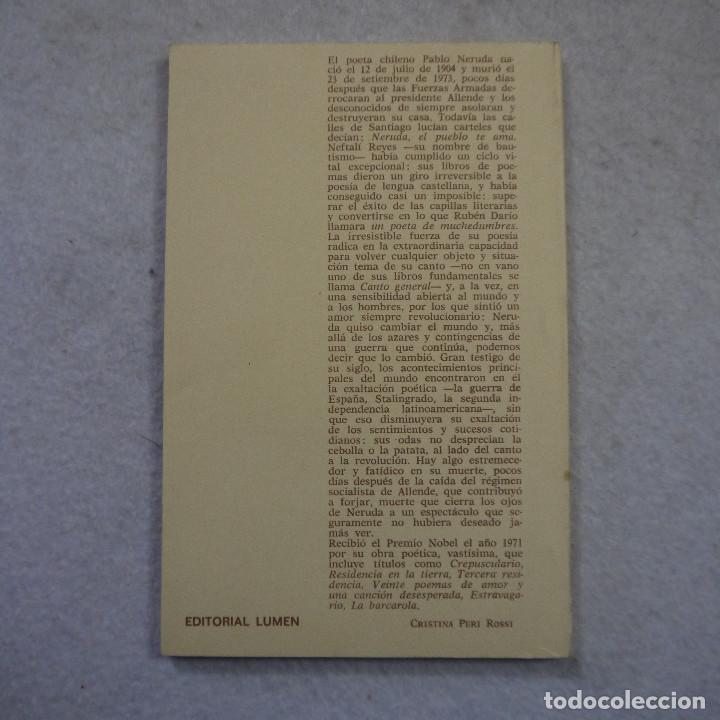 Libros de segunda mano: A&Uacute;N - PABLO NERUDA - EDITORIAL LUMEN - 1975 - Foto 2