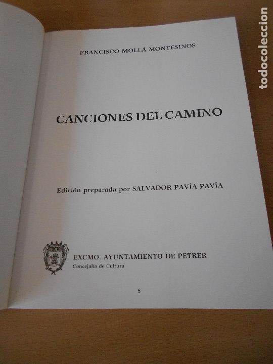Libros de segunda mano: CANCIONES DEL CAMINO - Foto 4