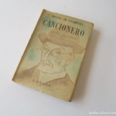 Libros de segunda mano: CANCIONERO, DIARIO POETICO - MIGUEL DE UNAMUNO - PRIMERA EDICION 1953. Lote 167694676