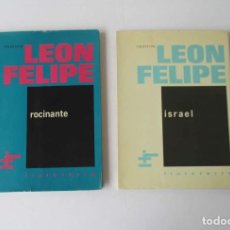 Libros de segunda mano: ISRAEL Y ROCINANTE - LEON FELIPE. Lote 167777588