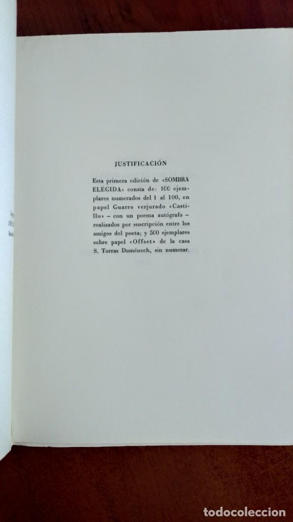 Libros de segunda mano: SOMBRA ELEGIDA CRUSET - Foto 2