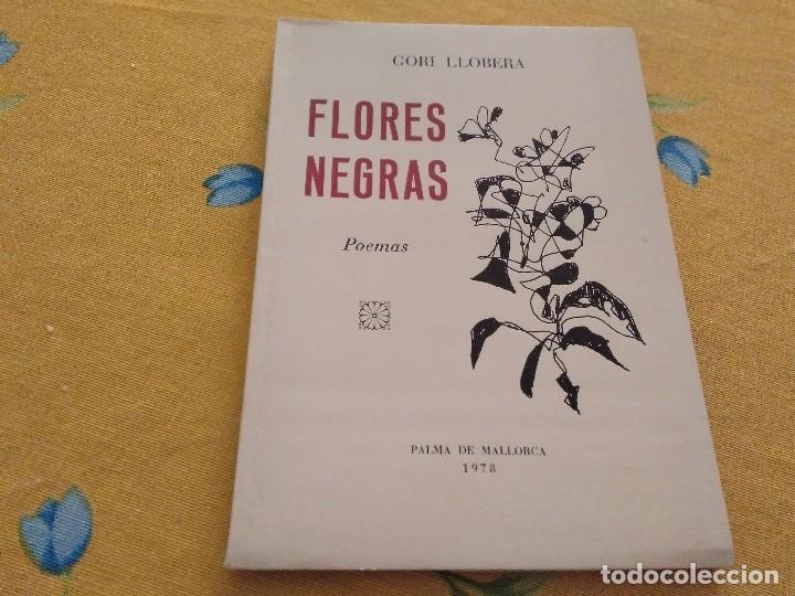 Livros em segunda m&atilde;o: gori llobera  flores negras poemas palma de mallorca 1978 unico en tc!!!