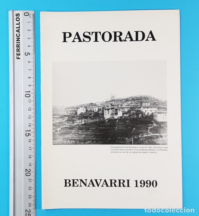 Second hand books: CURIOSO LIBRILLO PASTORADA BENABARRI (BENABARRE) 1990 8 PAG, JOSE MANUEL BRUGUERA Y JOSE POCIELLO