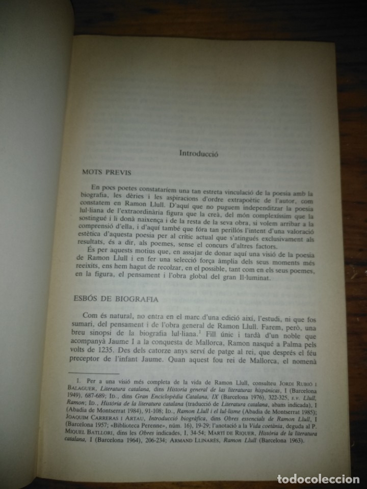 Libros de segunda mano: POESIES, RAMON LLULL. - Foto 2