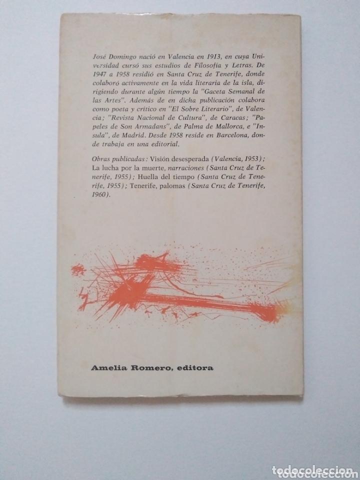 Libros de segunda mano: Tierra nuestra / Jos&eacute; Domingo - Foto 2