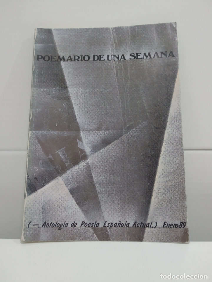 Livres d'occasion: POEMARIO DE UNA SEMANA