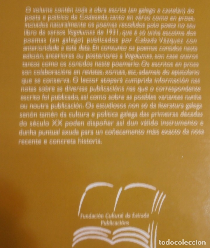 Libros de segunda mano: XOSE MANUEL CABADA VAZQUEZ - Foto 3
