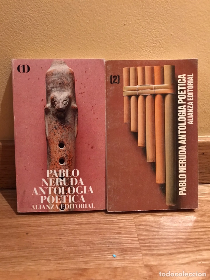 Libros de segunda mano: Pablo Neruda antolog&iacute;a po&eacute;tica tomos 1 y 2