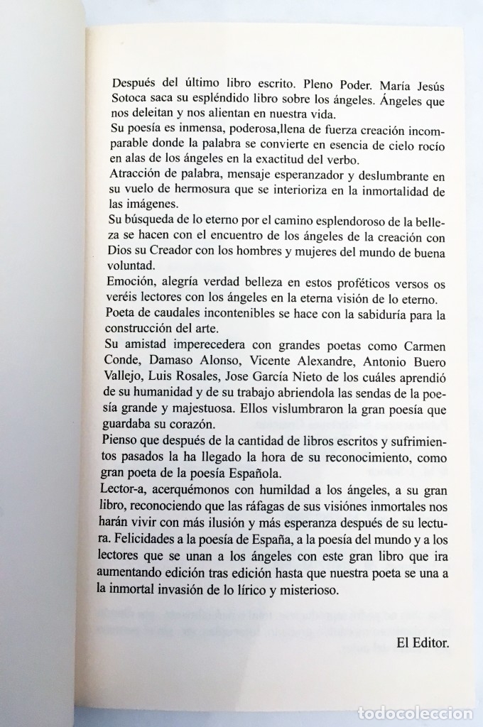 Libros de segunda mano: EL GRAN LIBRO DE LOS ANGELES - MAR&Iacute;A JES&Uacute;S SOTOCA - Foto 4
