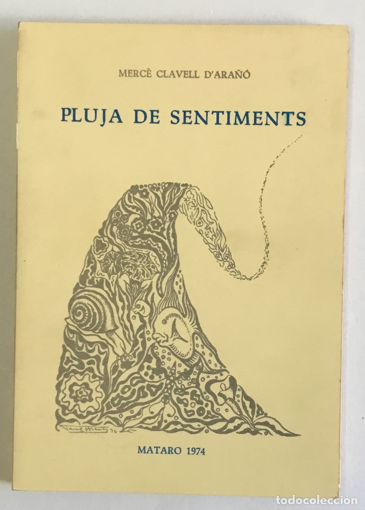 Libros de segunda mano: PLUJA DE SENTIMENTS. - CLAVELL DARA&Ntilde;&Oacute;, Merc&egrave;. - Foto 1