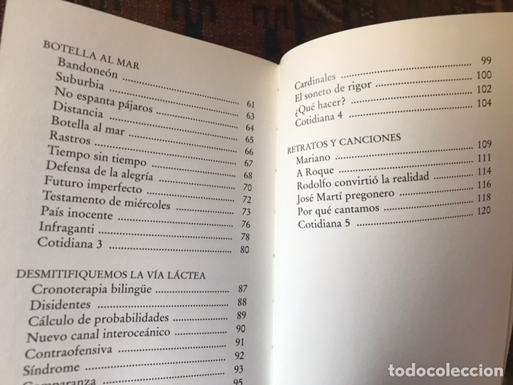 Libros de segunda mano: Cotidianas. Mario Benedetti. Como nuevo - Foto 4