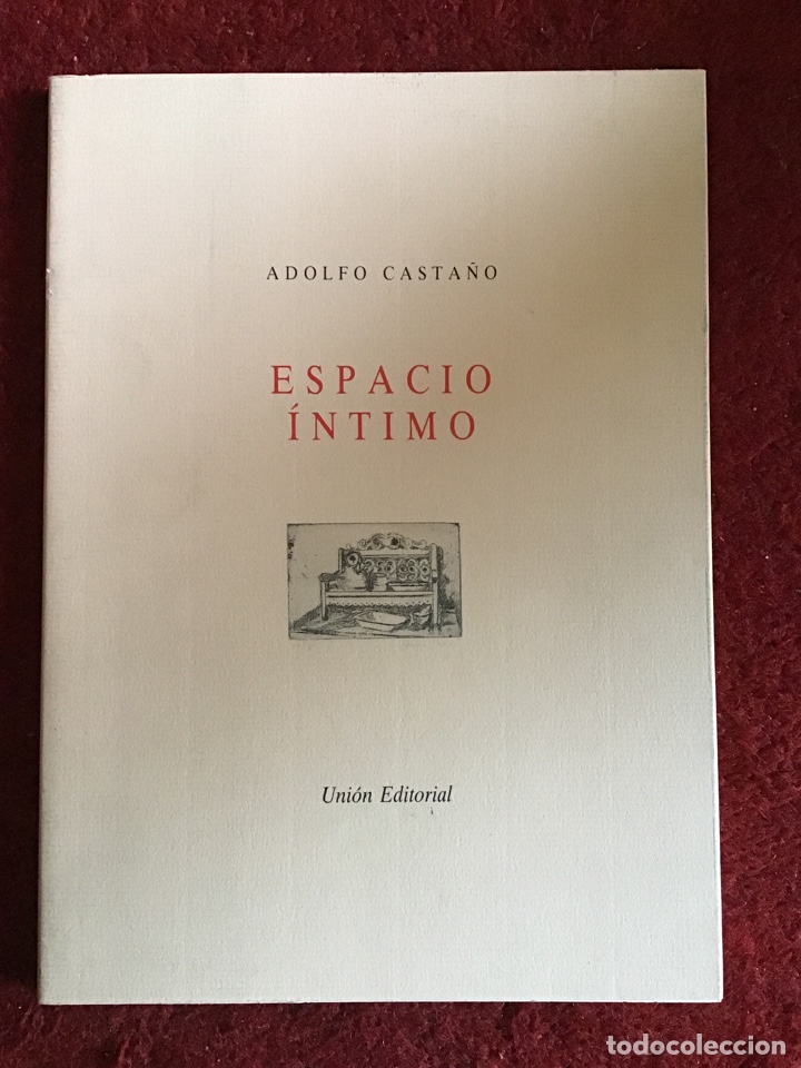Libros de segunda mano: Espacio &iacute;ntimo. Adolfo Casta&ntilde;o - Foto 1