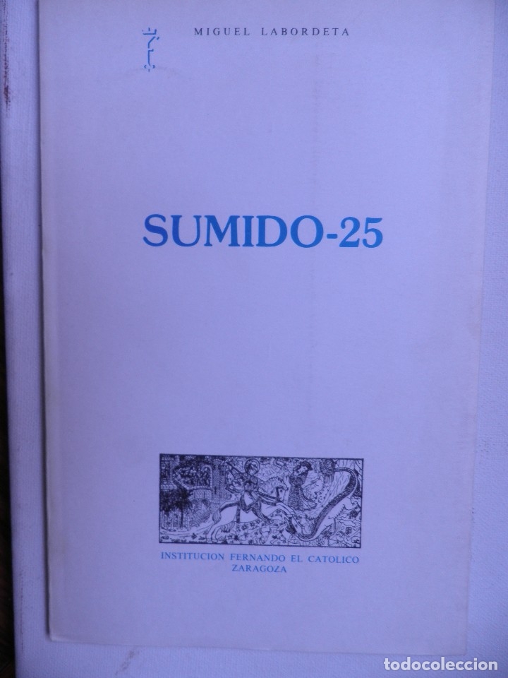 Libros de segunda mano: SUMIDO-25. MIGUEL LABORDETA - Foto 1