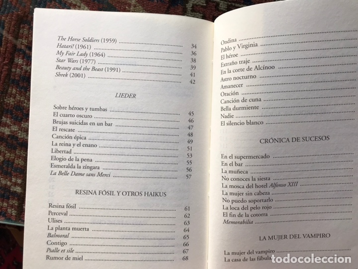 Libros de segunda mano: La vida en llamas. Luis Alberto de Cuenca - Foto 6