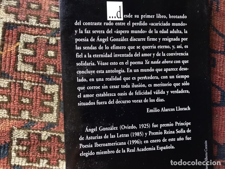 Libros de segunda mano: A todo amor. &Aacute;ngel Gonz&aacute;lez - Foto 2
