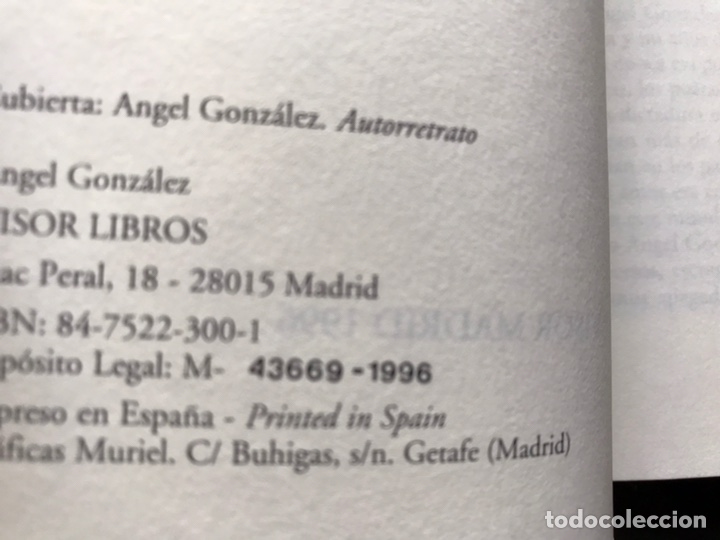 Libros de segunda mano: A todo amor. &Aacute;ngel Gonz&aacute;lez - Foto 4