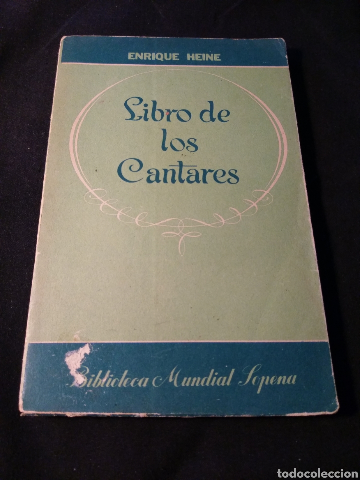 Libros de segunda mano: Libro de los Cantares. Enrique Heine - Foto 1