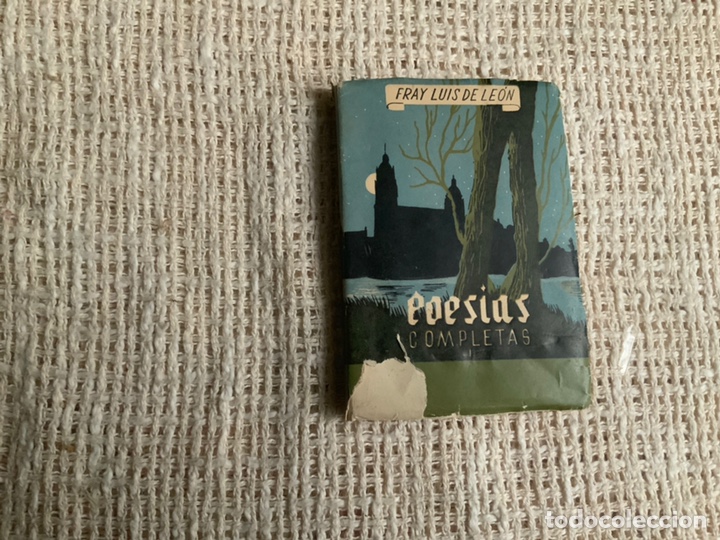 Libros de segunda mano: FRAY LUIS DE LEON POESIAS COMPLETAS TOMO 1 EDICCION 1958
