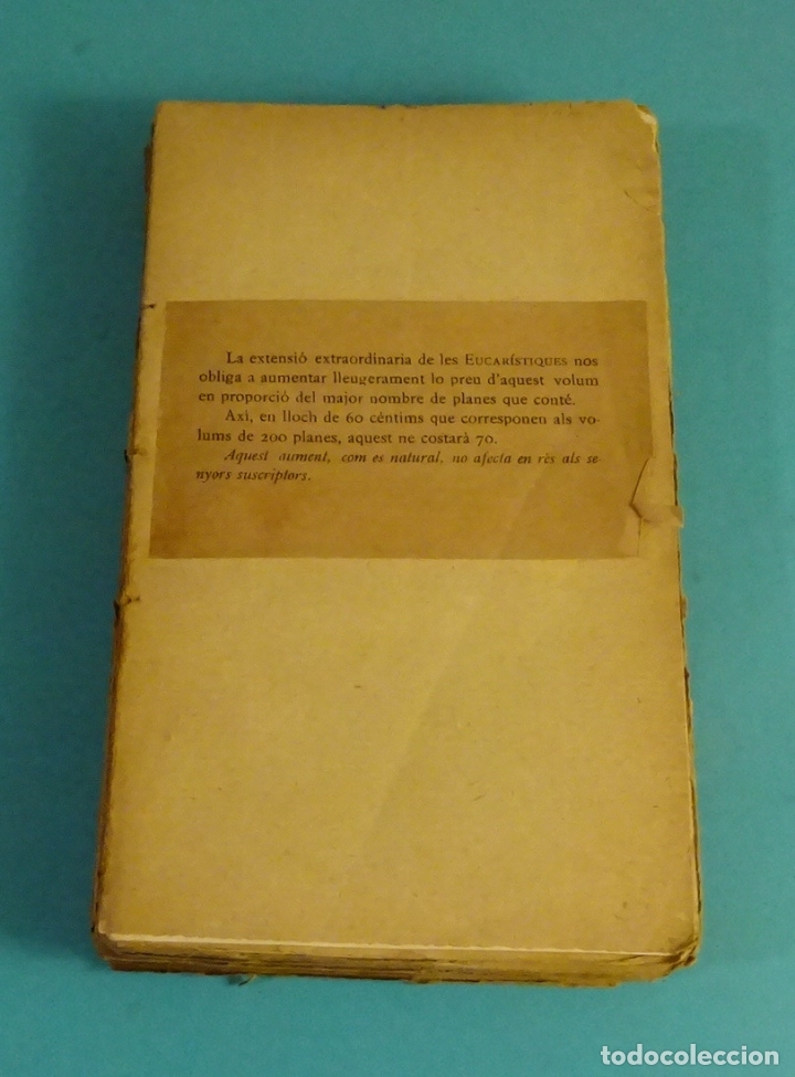 Libros de segunda mano: EUCAR&Iacute;STIQUES. JACINTO VERDAGUER - Foto 3