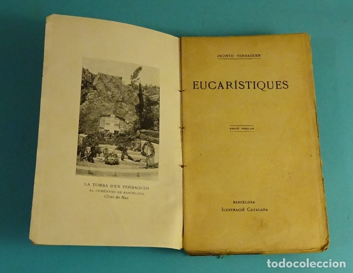 Libros de segunda mano: EUCAR&Iacute;STIQUES. JACINTO VERDAGUER - Foto 1