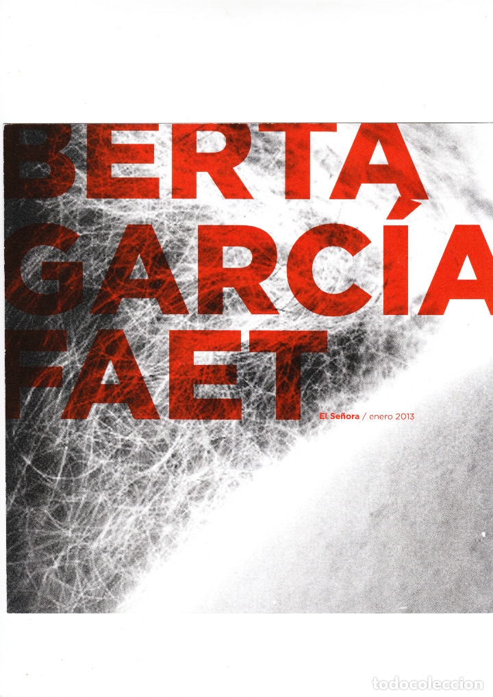 Libros de segunda mano: BERTA GARC&Iacute;A FAET UN POEMA - Foto 1