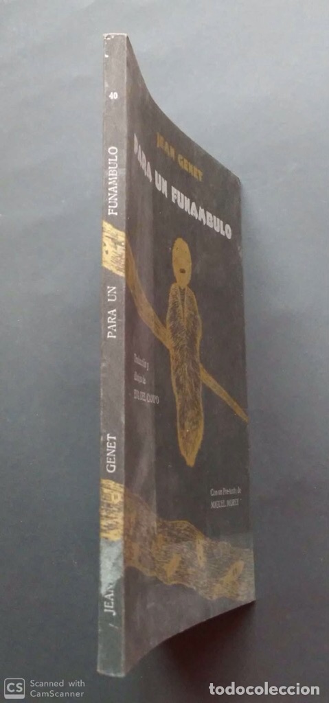 Libros de segunda mano: Para un fun&aacute;mbulo. Jean Genet. Calamus Scriptorius. 1979. - Foto 3