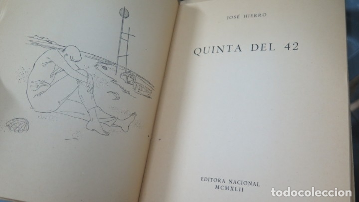 Libros de segunda mano: QUINTA DEL 42. JOSE HIERRO - Foto 2