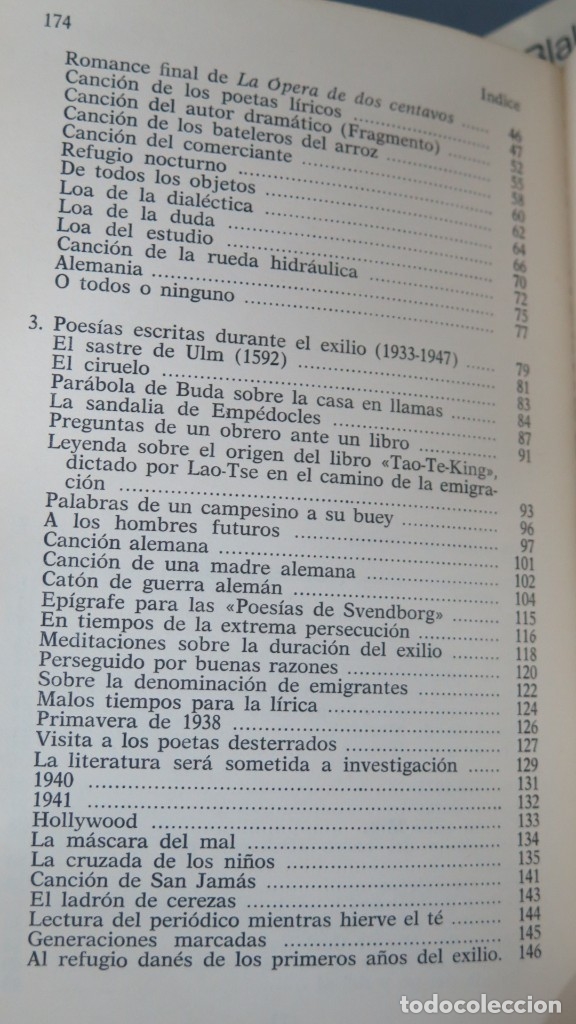 Libros de segunda mano: POEMAS Y CANCIONES. BERTOLT BRECHT - Foto 3
