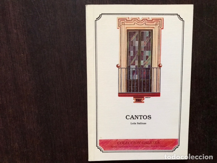 Libros de segunda mano: Cantos. Lola Salinas. Como nuevo - Foto 1