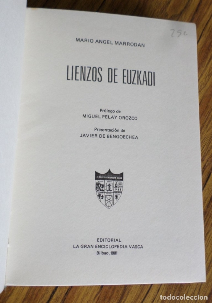 Libros de segunda mano: LIENZOS DE EUZKADI - Mario Angel Marrodan - Foto 3