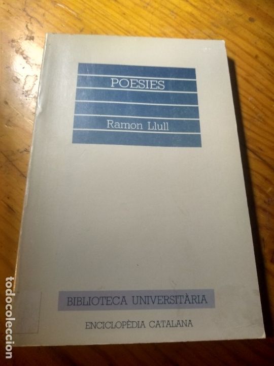 Libros de segunda mano: POESIES. RAMON LLULL. - Foto 1