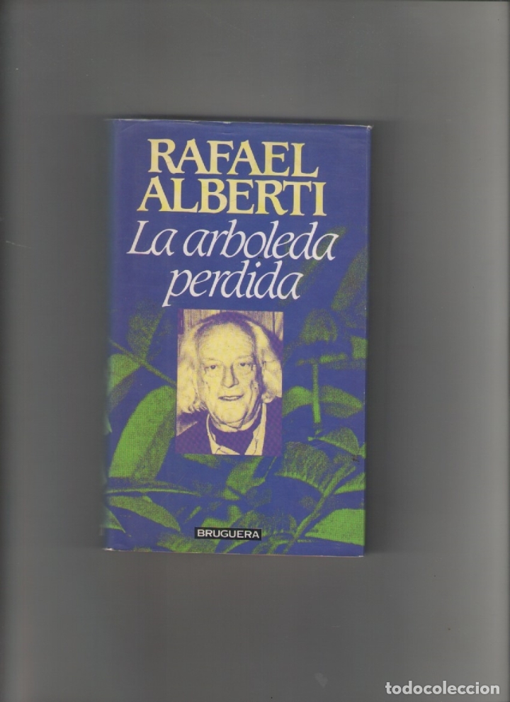 Libros de segunda mano: autor: RAFAEL ALBERTI- LA ARBOLEDA PERDIDA-e.d. BRUGUERA-a&ntilde;o 1982-medidas 18 X 12 Cm-Tapa dura-