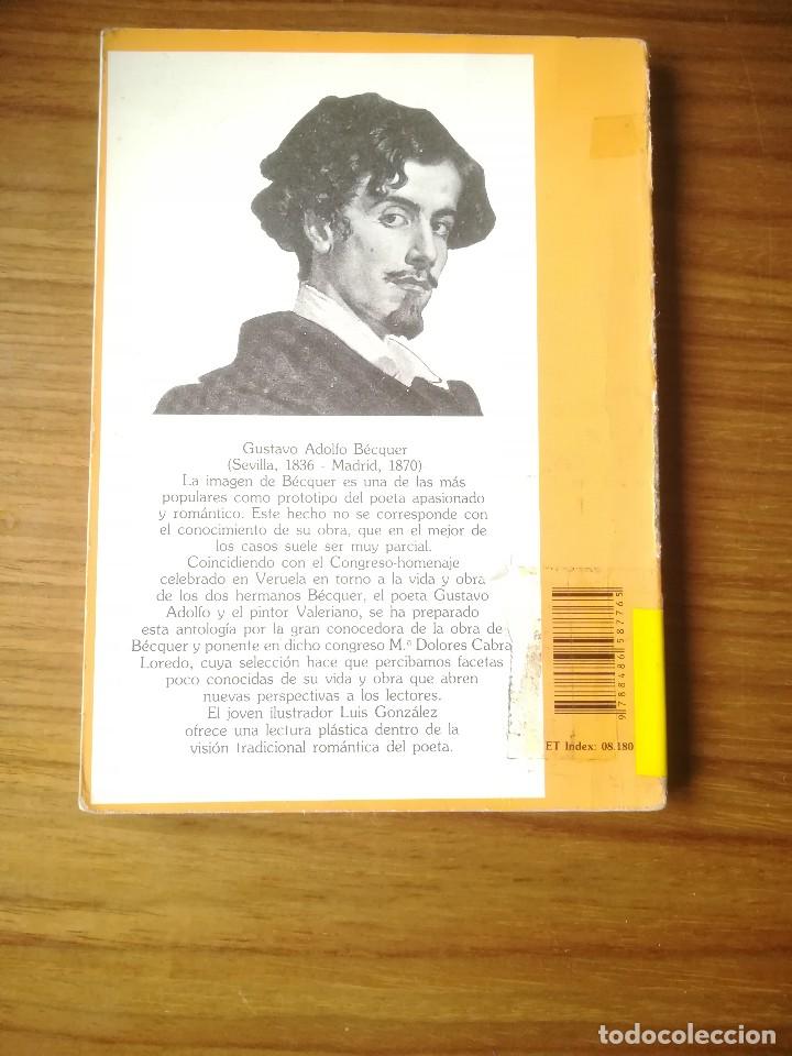 Libros de segunda mano: GUSTAVO ADOLFO BECQUER PARA NI&Ntilde;OS EDICIONES DE LA TORRE 1990 - Foto 2