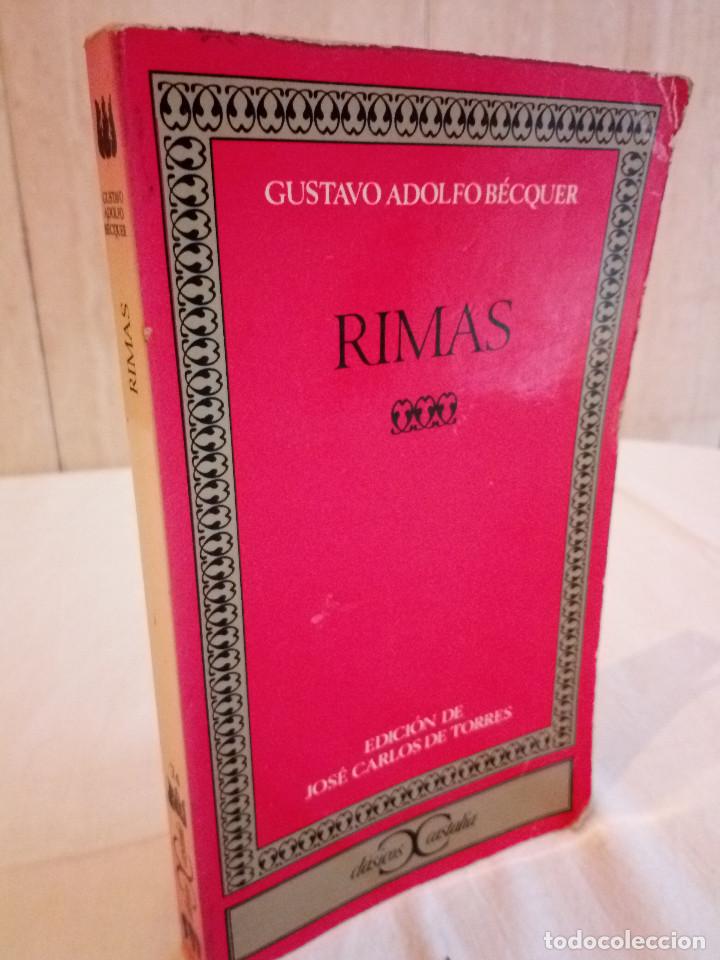 Libros de segunda mano: 393-RIMAS, Gustavo Adolfo Becquer, 1981 - Foto 1