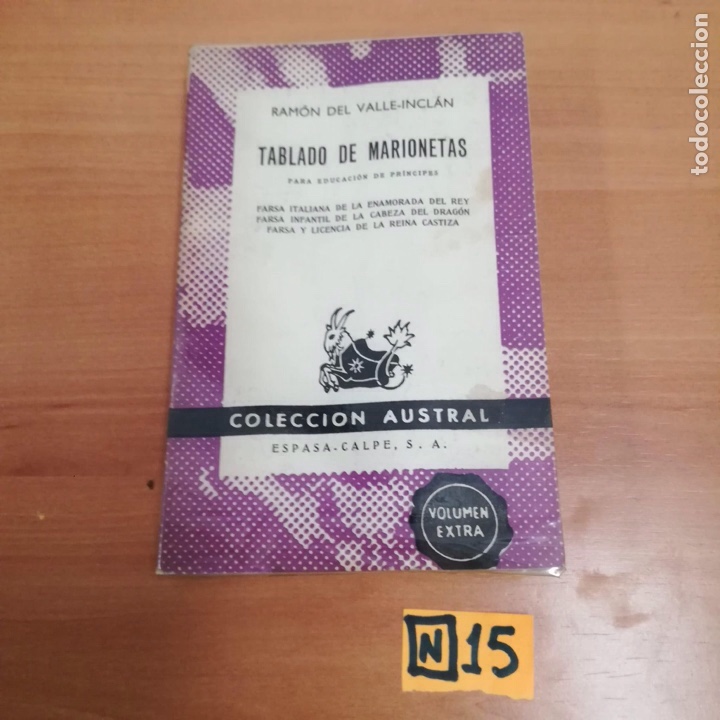 Libros de segunda mano: Tablado de marionetas - Foto 1