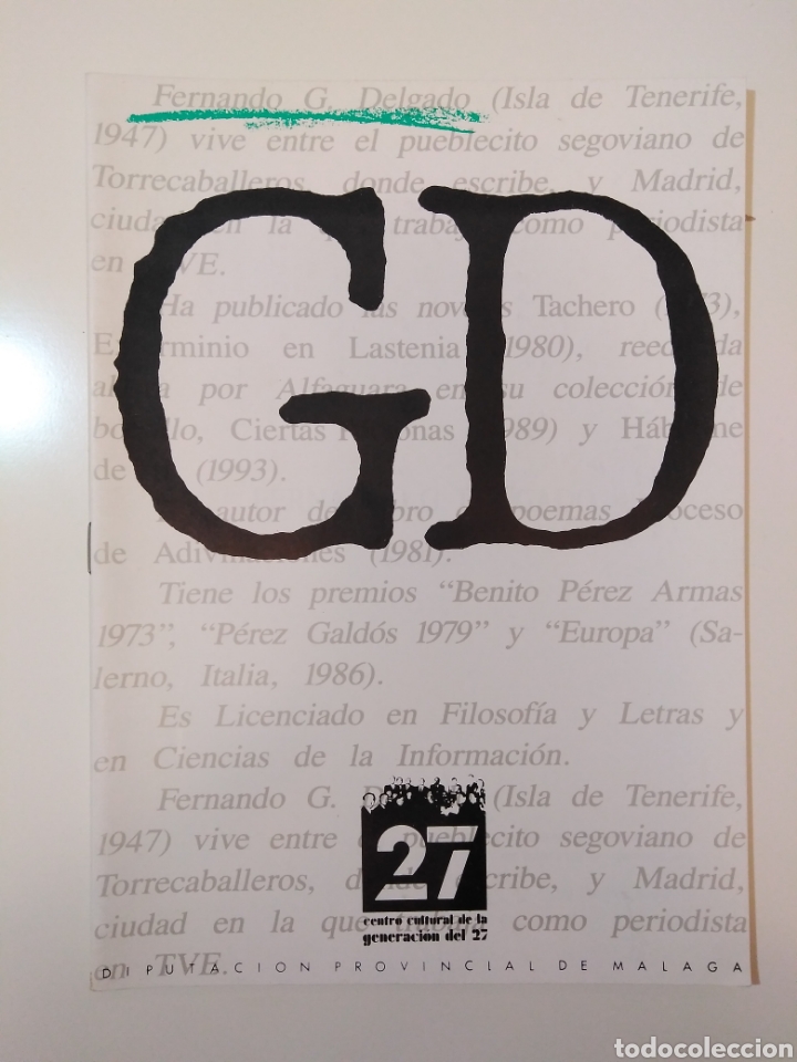 Libros de segunda mano: G&eacute;nesis/Fernando G. Delgado - Foto 1