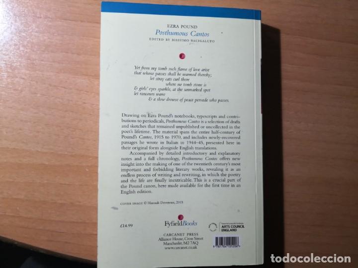Libros de segunda mano: EZRA POUND   Posthumous Cantos  2015 - Foto 2