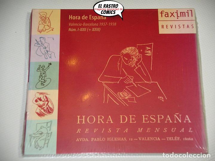 Livres d'occasion: Hora de Espa&ntilde;a n&ordm; I al XXII + XXIII, a&ntilde;o 1937 1938, colecci&oacute;n completa en CD digital precintado D8