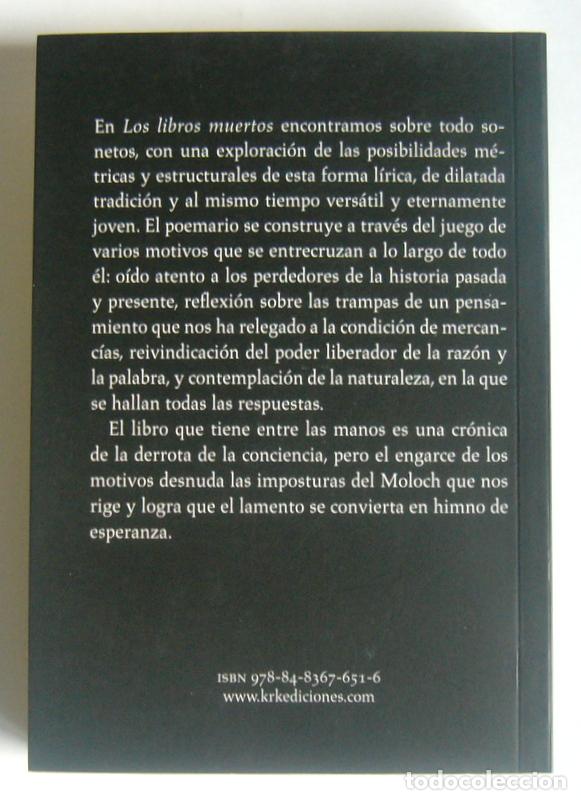 Libros de segunda mano: LOS LIBROS MUERTOS - JESUS ALLER - Foto 2