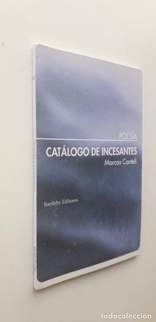 Libros de segunda mano: CATALOGO DE INCESANTES - MARCOS CANTELI - Foto 2