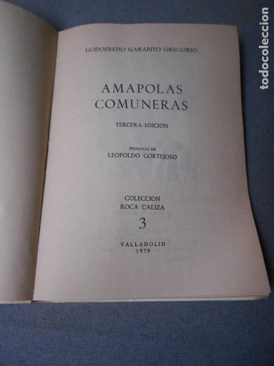 Libros de segunda mano: AMAPOLAS COMUNERAS - Foto 2