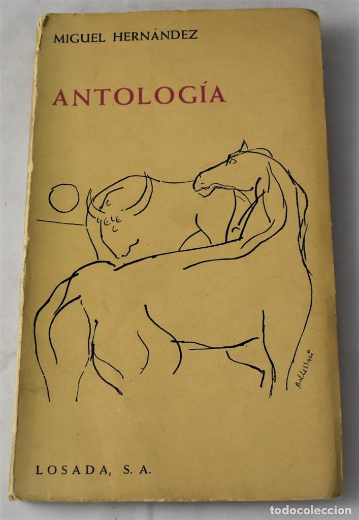 Libros de segunda mano: Antolog&iacute;a. Miguel Hern&aacute;ndez - Foto 1