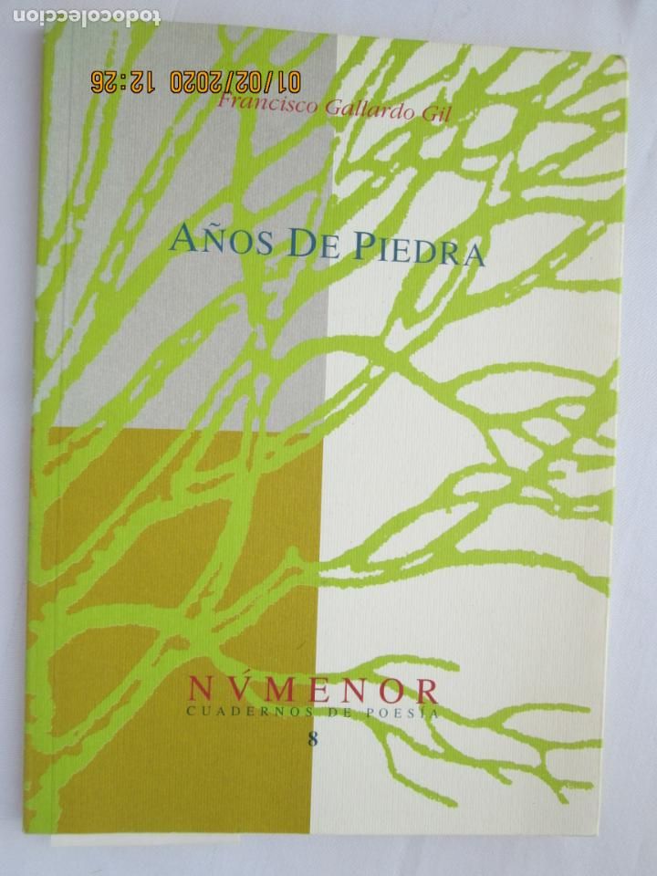 Gebrauchte B&uuml;cher: A&Ntilde;OS DE PIEDRA - FRANCISCO GALLARDO GIL - N&Uacute;MENOR 1&ordf; EDICI&Oacute;N 2000.