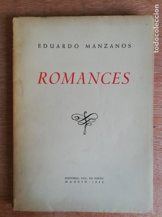 Libros de segunda mano: Romances. Eduardo Manzanos - Foto 1