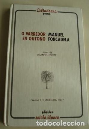 Libros de segunda mano: O varredor en outono - Manuel Forcadela - Foto 1