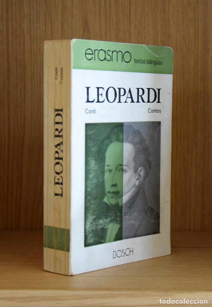 Libros de segunda mano: CANTOS - Giacomo LEOPARDI - Foto 1