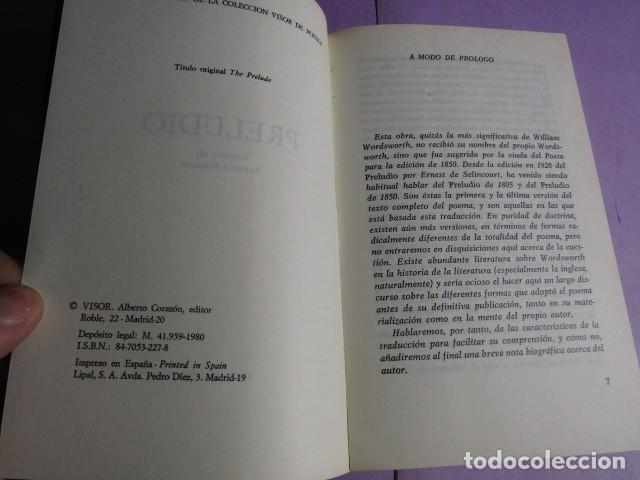 Libros de segunda mano: PRELUDIO;  WORDSWORTH, William - Foto 3
