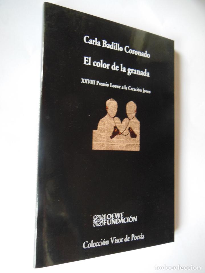 Libros de segunda mano: EL COLOR DE LA GRANADA. BADILLO CORONADO Carla. 2016