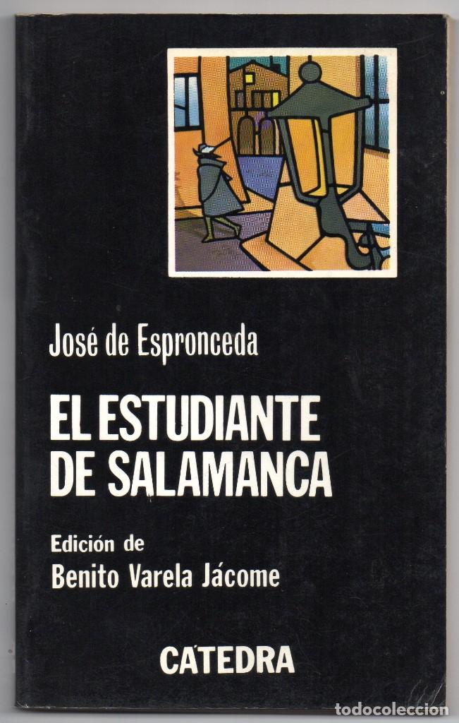 El Estudiante De Salamanca. José De Espronceda. - Comprar Libros De ...